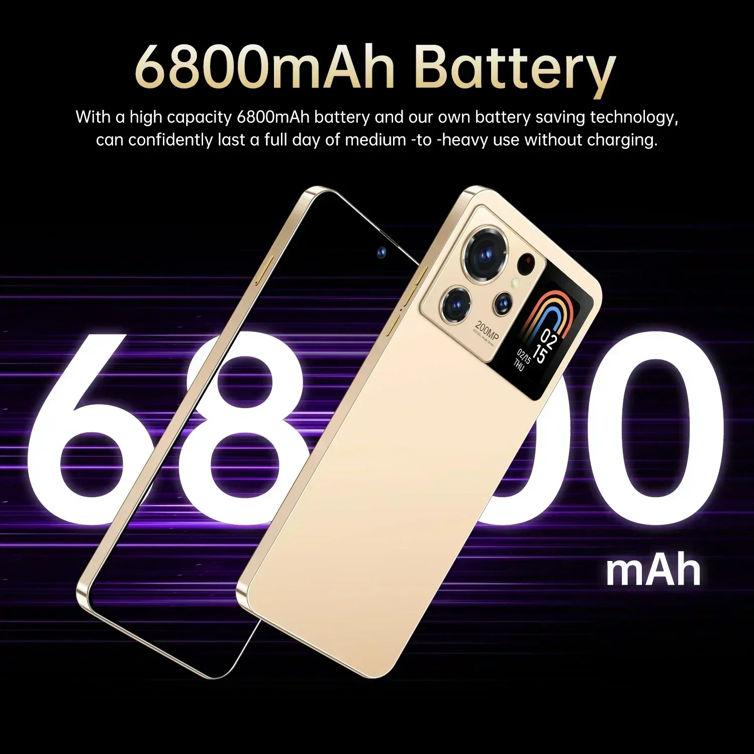 S25 Ultra New Смартфон 5G 7 3-дюймовый Android 13 высокой четкости Snapdragon 8 gen2 10-ядерный телефон