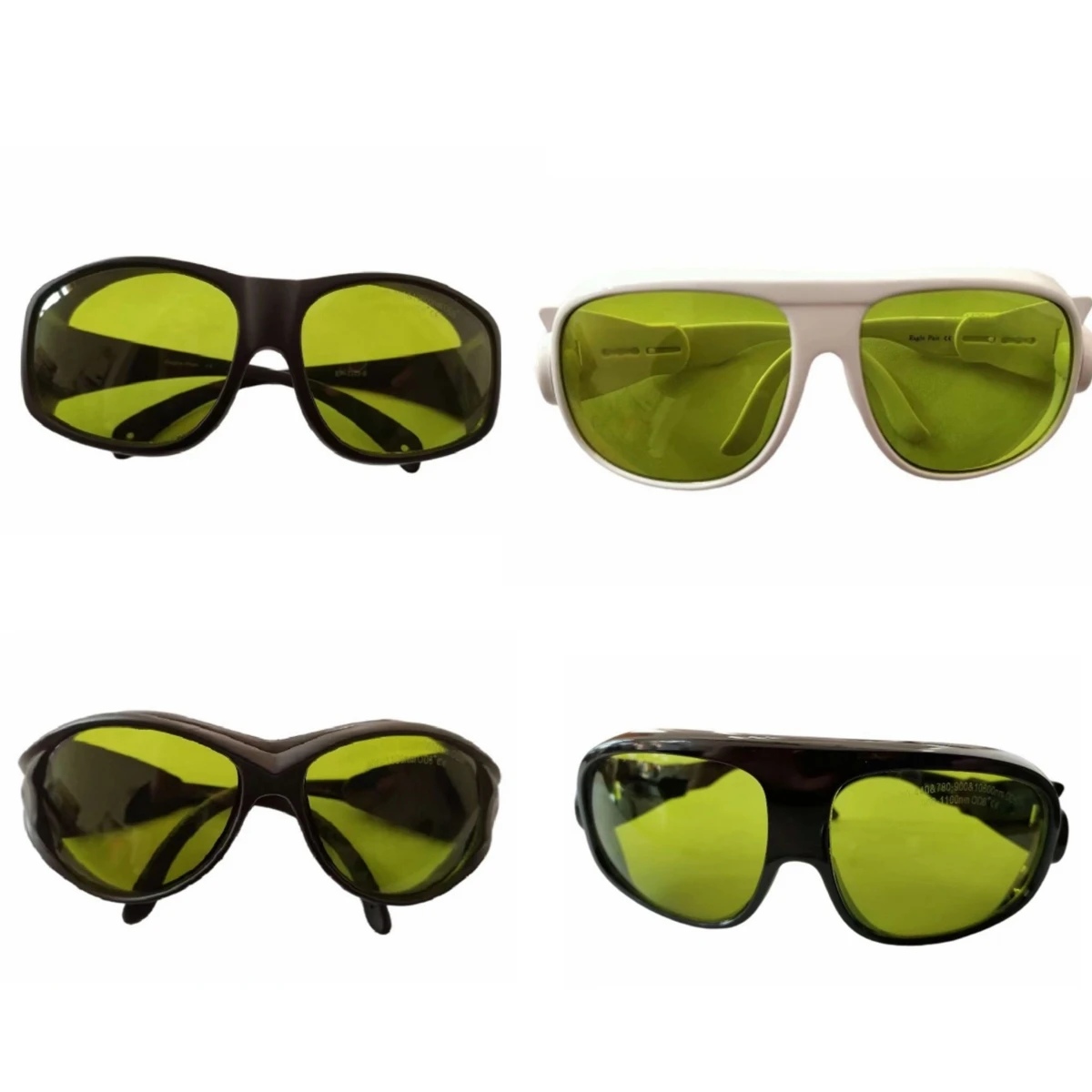 OD5+ 6+ 808nm 1064nm 10600nm Laser Safety Glasses Multi-wavelength 190-440nm &780-900nm & 900-1100nm Eyes Protection