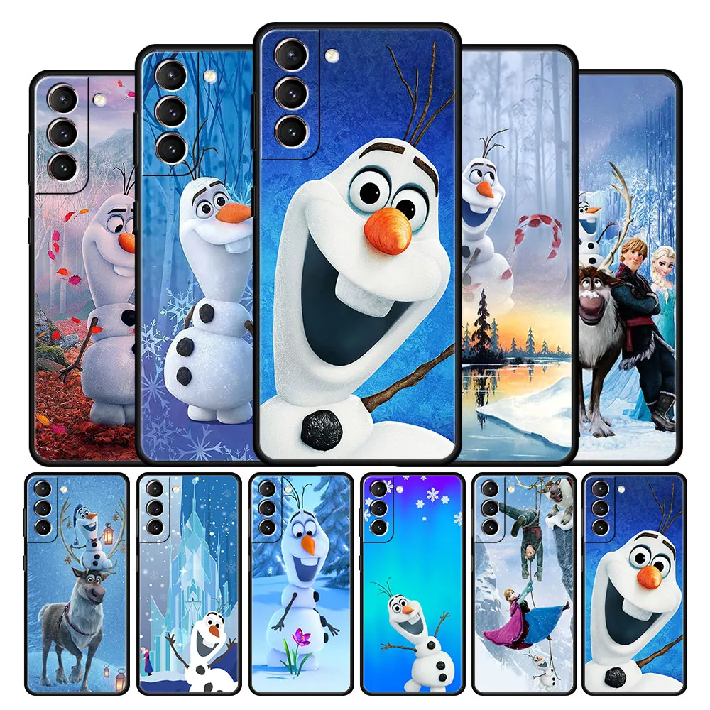 

Cover Case for Samsung Galaxy S22 S21 S20 FE S20fe S21fe S10 S9 S8 S7 Plus + 5G Ultra S10e TPU Shockproof Casing Disney Olaf