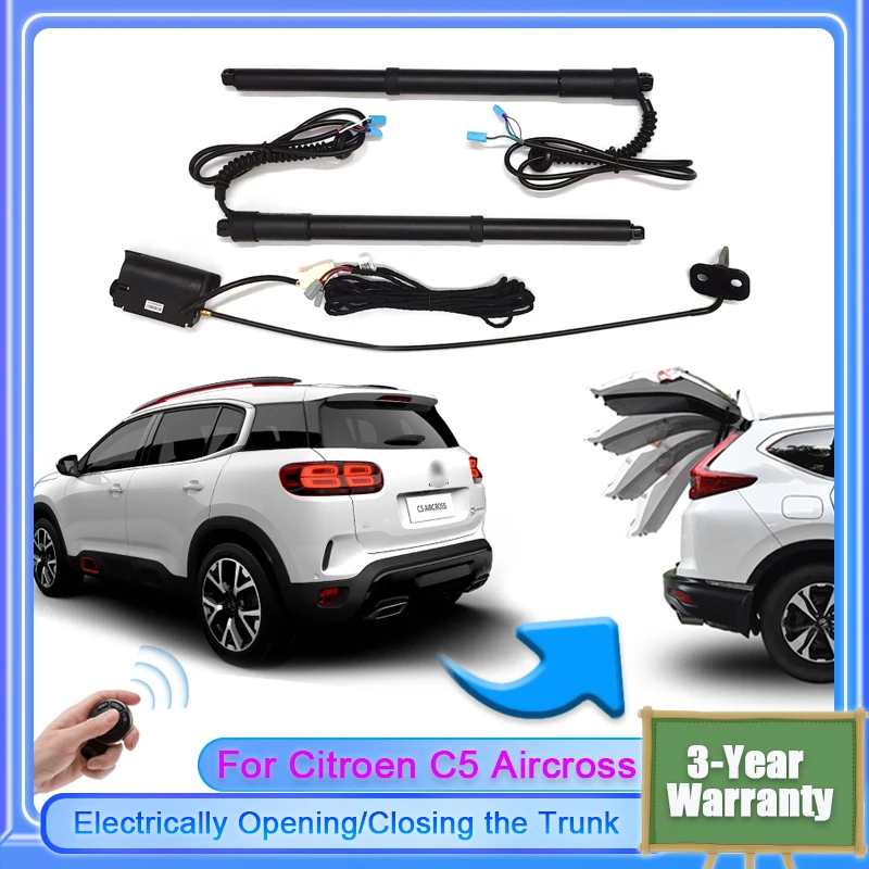 

For Citroen C5 Aircross RD TD 2017~2024 Vehicle Electric Tailgate Lift for Drive Trunk Intelligent Opening of Tail gate