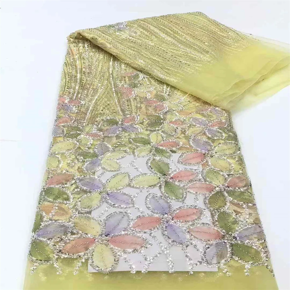 Французская сетчатая кружевная ткань 2024 высокое качество африканская