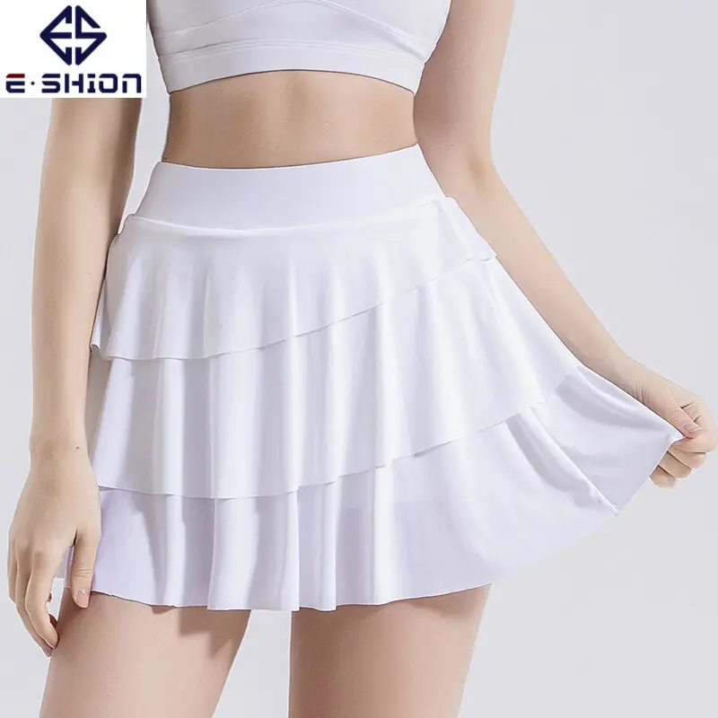 Юбка для йоги женские теннисные юбки внутренние шорты бадминтона эластичные