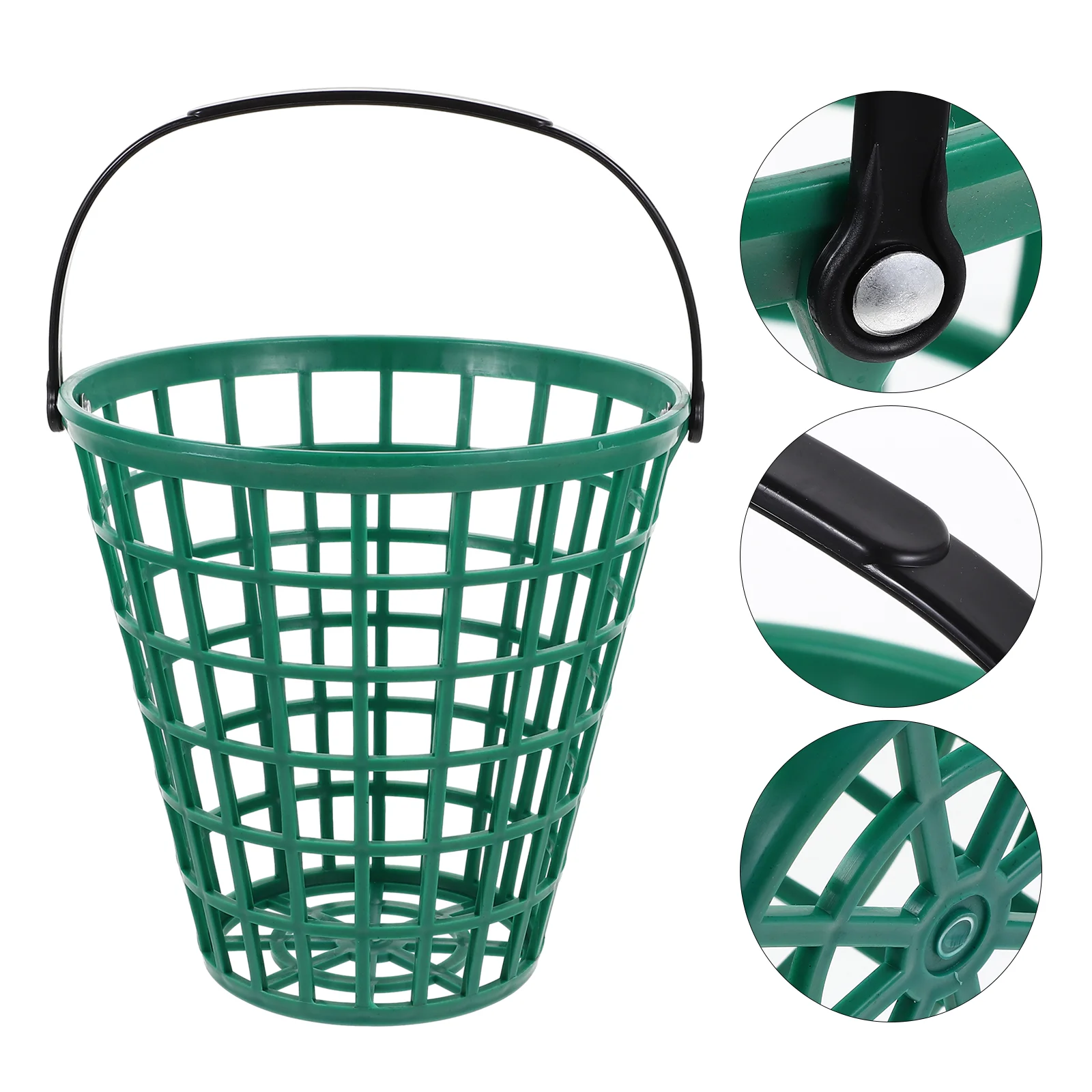 Ведро для переноски мячей ведра хранения корзин баскетбольное кольцо гольфа