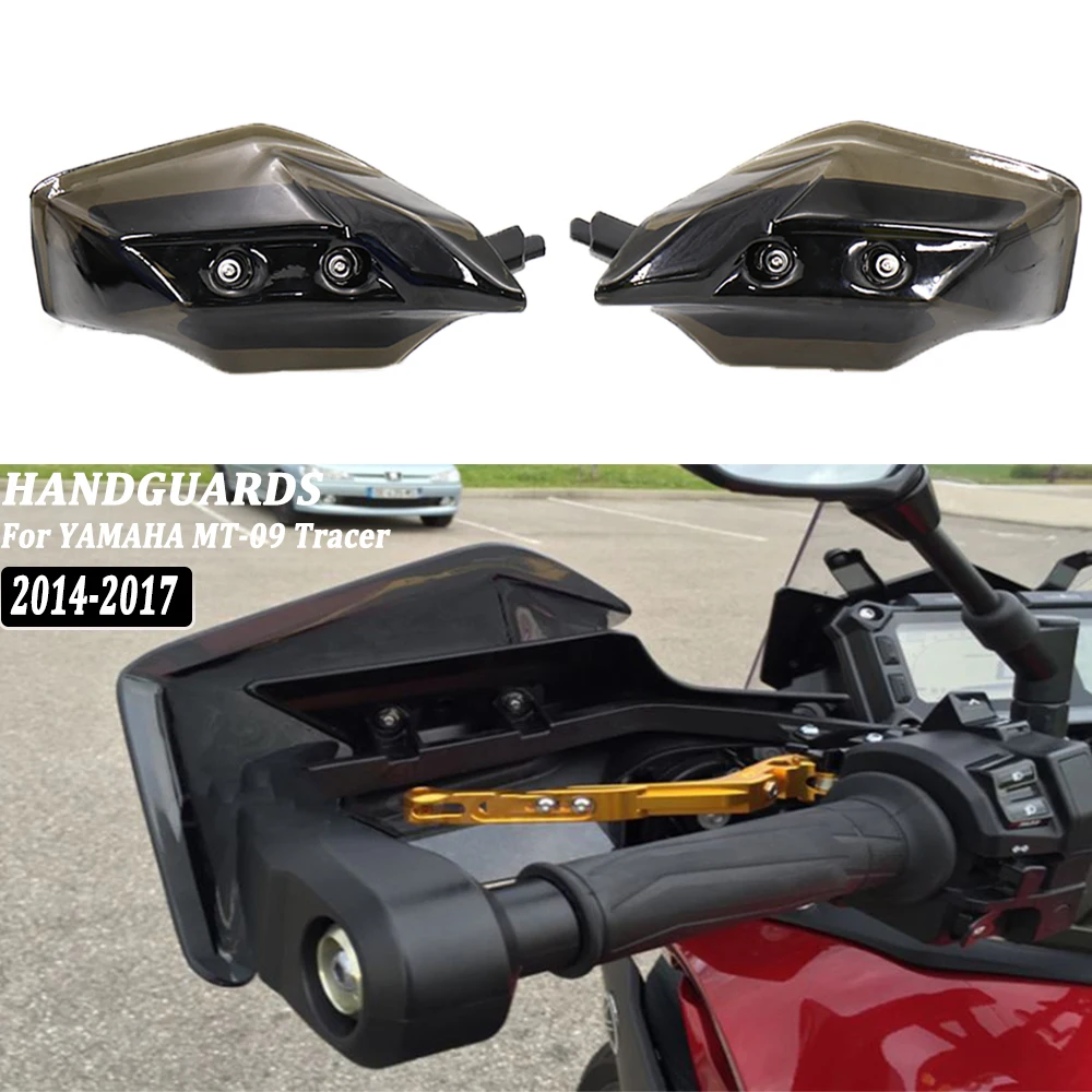 

New Motorcycle Hand Guard Deflector Extended Handguards Protectors Windscreen For YAMAHA MT-09 Tracer 900 2014-2017 2016