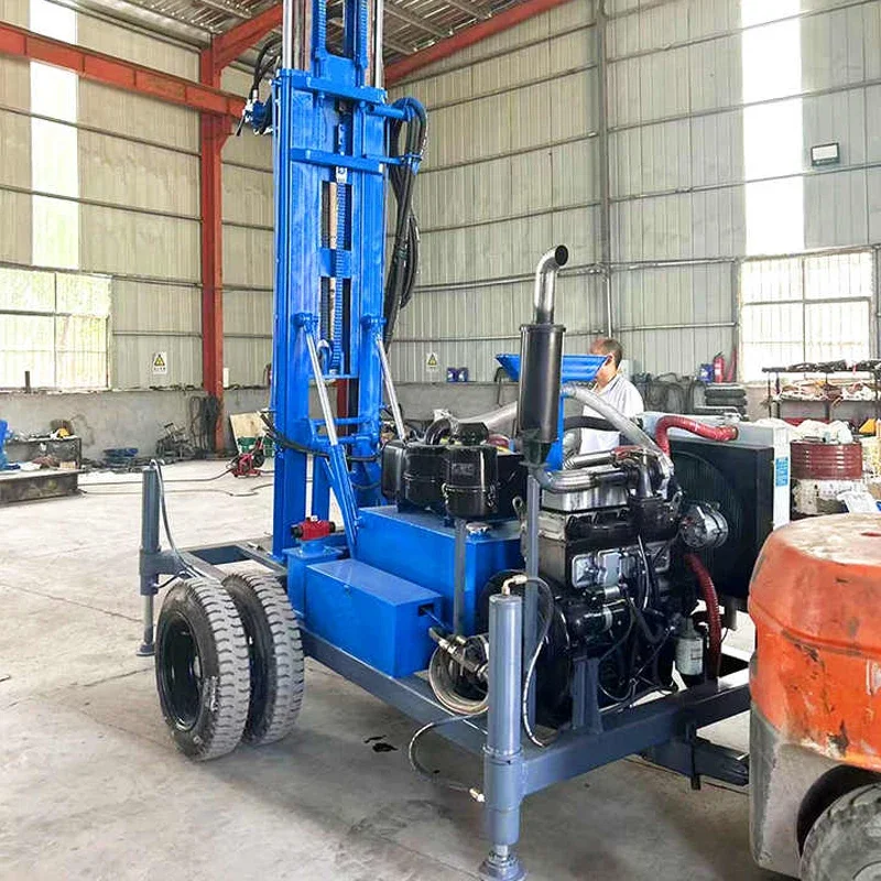 Портативная буровая установка 150 м для водяной скважины заводская цена машина
