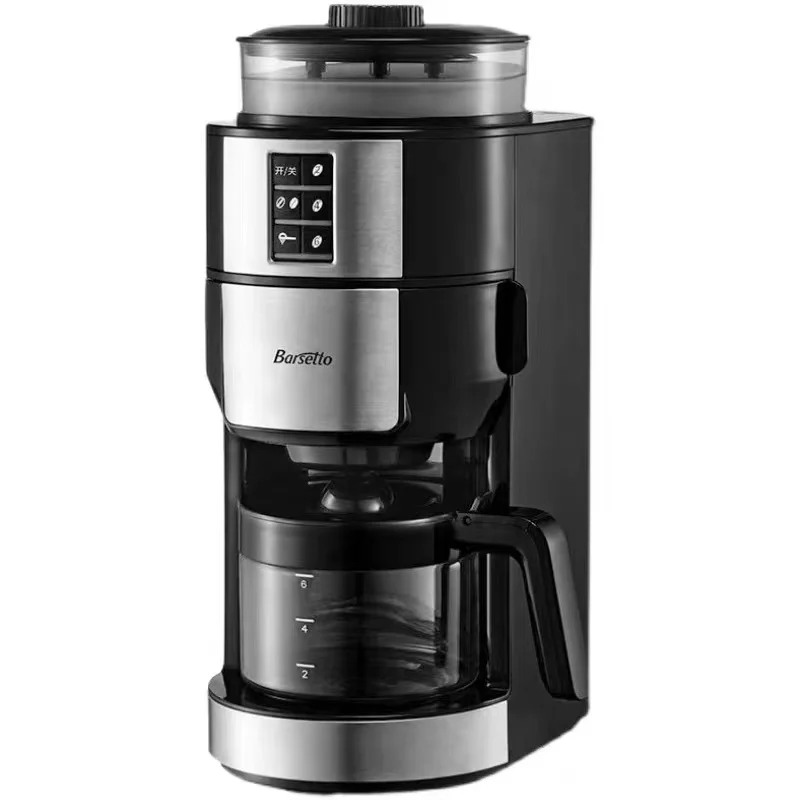 

Barsetto Fully Automatic Freshly Ground Coffee Machine Home Mini All-in-one Small Office American Drip Brewing кофемашина