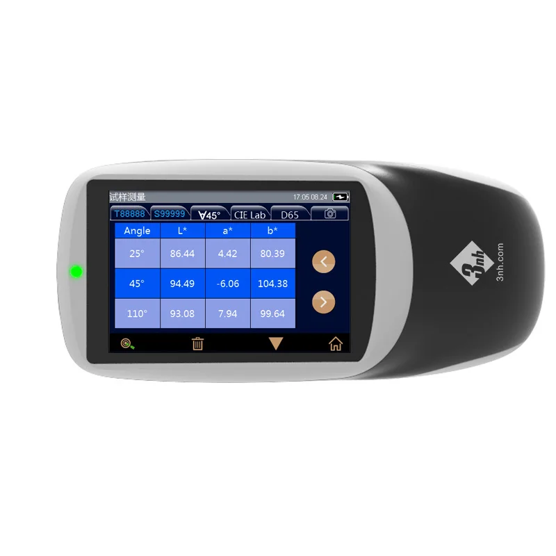 3nh MS3003 multi angles spectrophotometer with 25/45/110 degree for car automobile vehicle color measurement