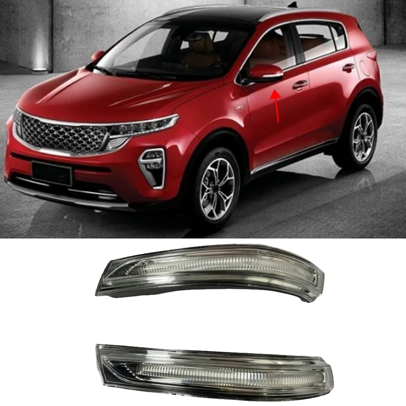 Автомобильный указатель поворота на зеркало заднего вида