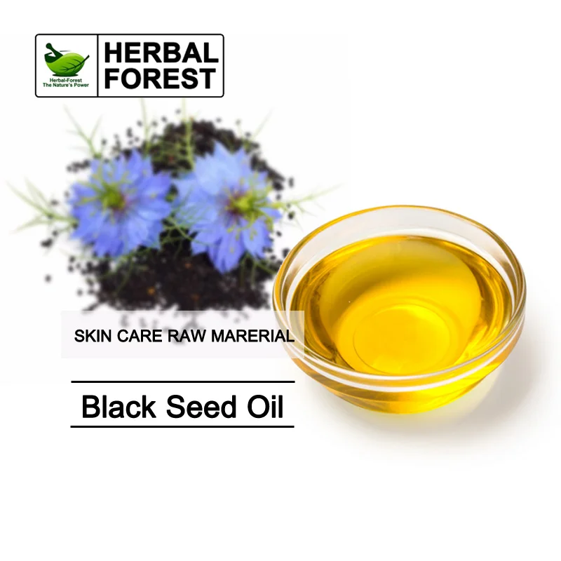 Organic Cold Pressed Black Seed Oil Turkish Black Cumin Seed Oil for Hair Growth Face Body Base Massage Essential Oil