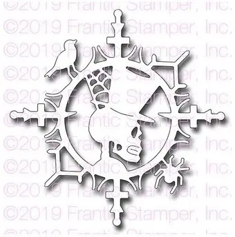 

Skull Mark Metal Cutting Die 2022 New Diy Molds Scrapbooking Paper Making Cuts Crafts Big Die Handmade
