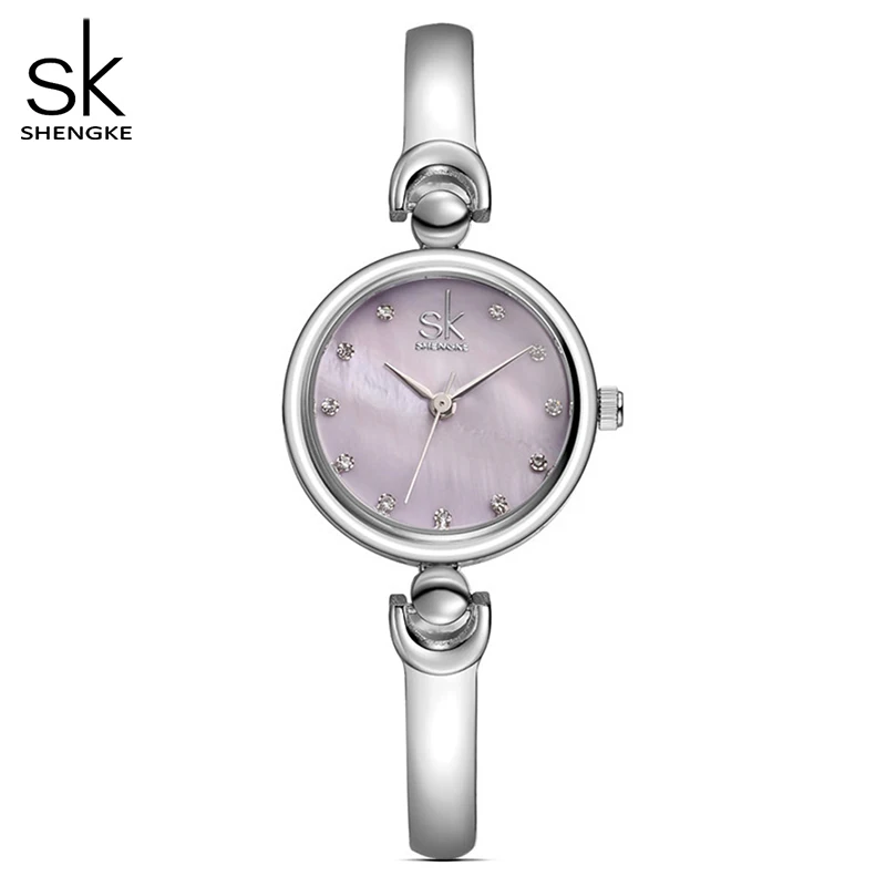 

A58 Shengke Reloj Mujer Fashion Bracelet Wristwatches Brand Female Geneva Quartz Watch Clock Waterproof Girls Gift Wristwatch