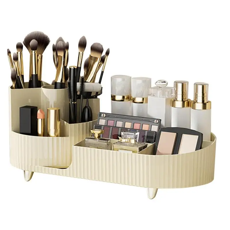 

Органайзер для макияжа, вращающийся органайзер для макияжа, вращающийся на 360 градусов косметический Органайзер для косметики большой емкости, косметика