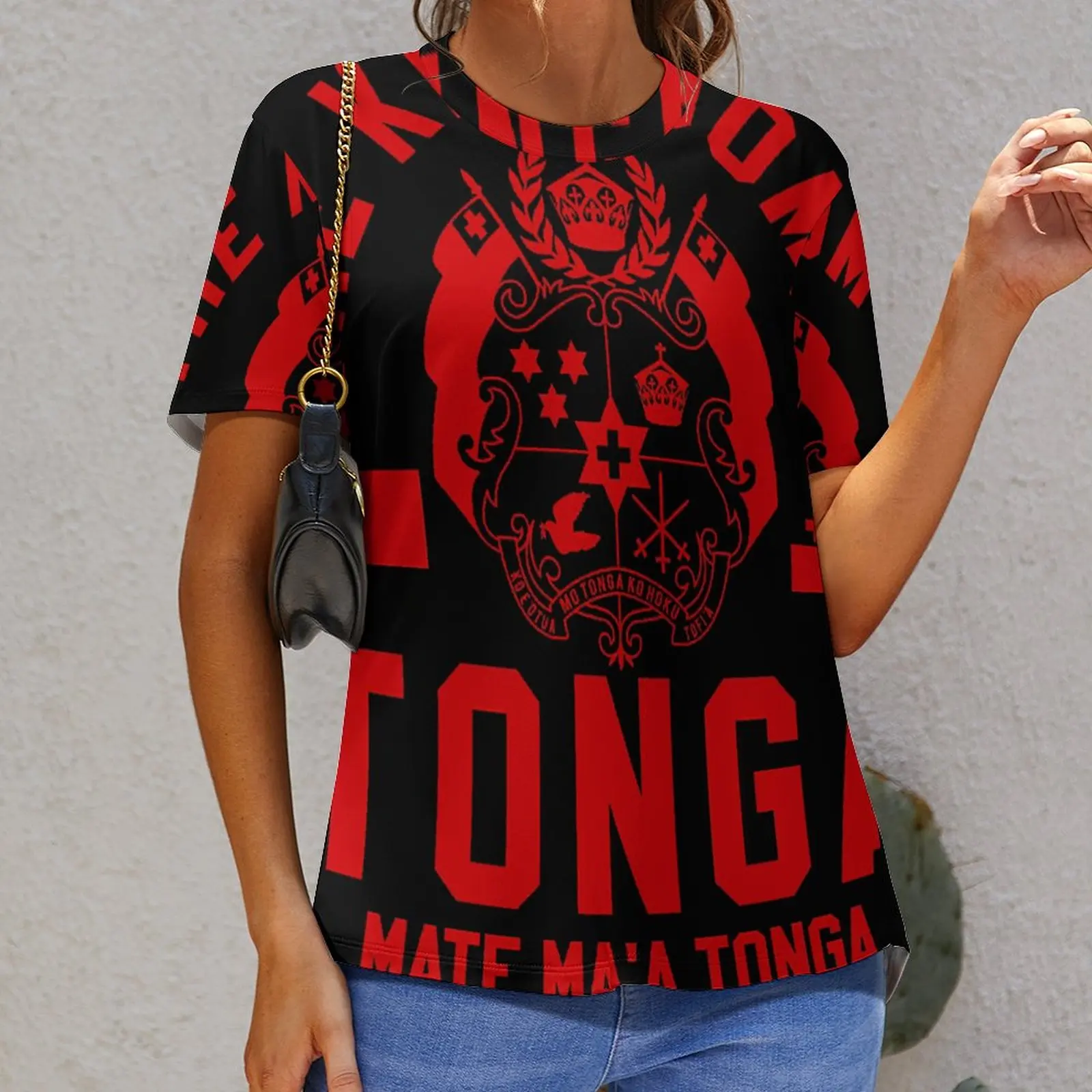 

Unique The Kingdom of Tonga VolcanoMate Ma`a Tonga T-shirts High Grade Home USA Size