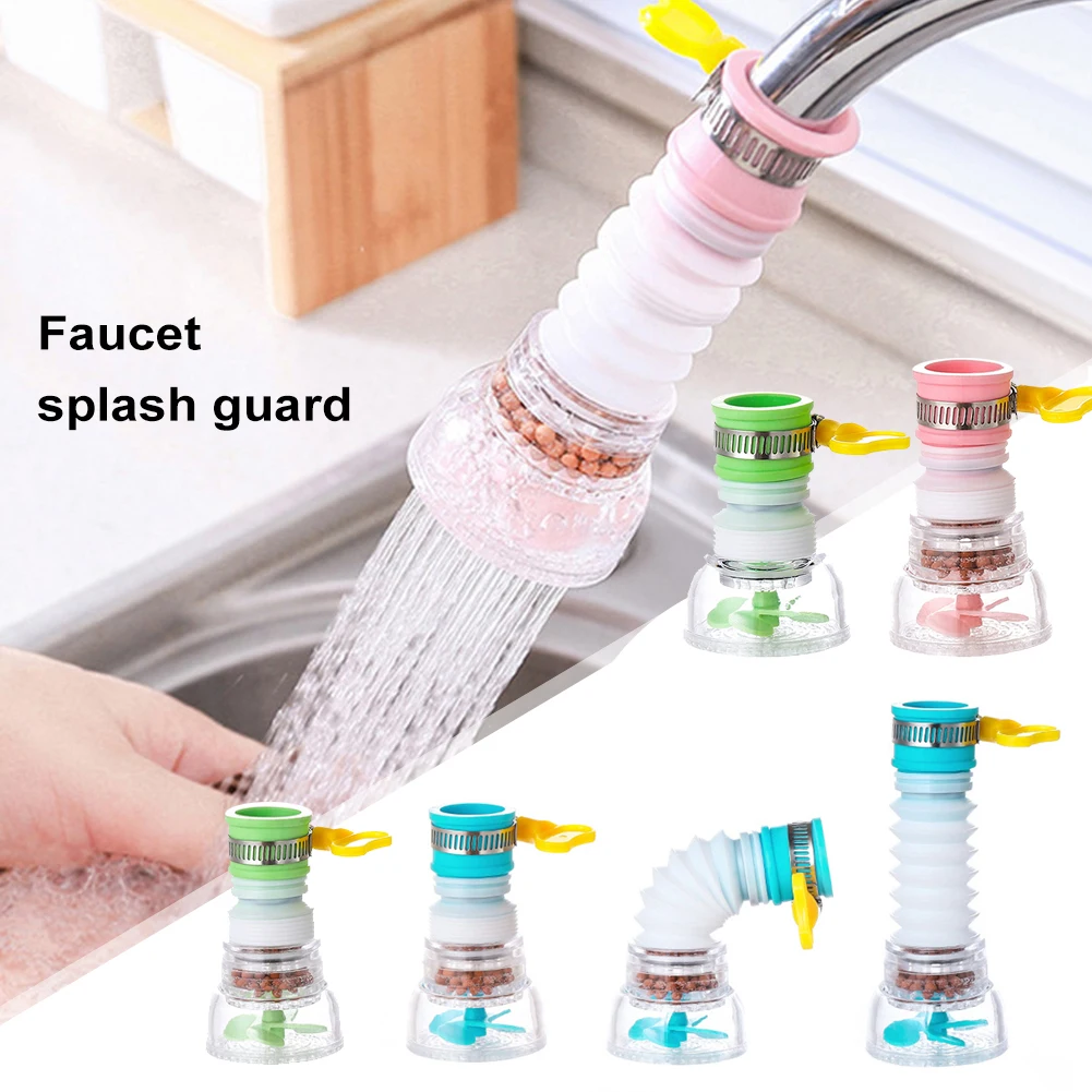 

360 Rotation Kitchen Sink Faucet Extenders Sprayer Tap Water Purifier Nozzle for Faucet Accessories Water Saving Filter Droppshi