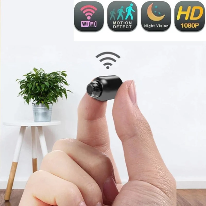 1080P HD Mini Camera Wireless WiFi Baby Monitor Indoor Safet