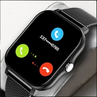 2022 new bluetooth answer call smart watch men 1 69 full touch dial call fitness tracker ip67 waterproof smartwatch men women