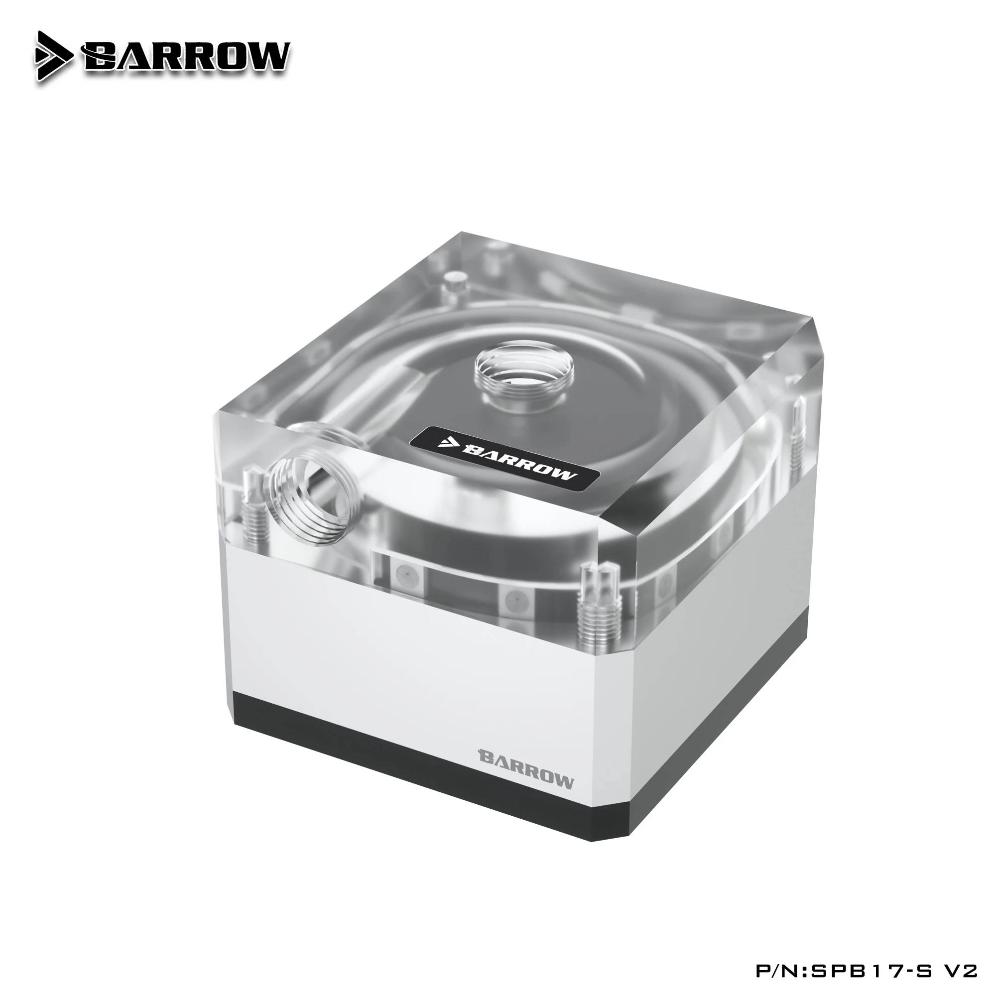 Barrow SPB17-S-V2, 17W PWM Pumps, LRC 2.0, DDC Series, Metal Shell, Manual And PWM Speed Control Water Cooling Pump enlarge