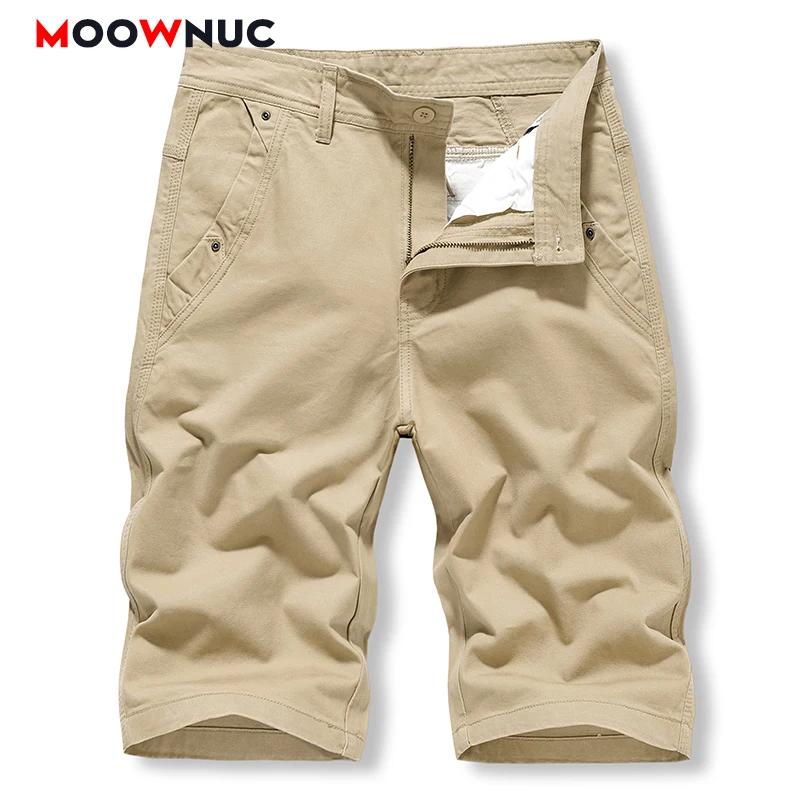 

Summer Mens Casual Shorts Beach Pants Overalls Hombre Fit MOOWNUC Male 2022 Solid Street Clothes Fashion Trouser Plus Size 38