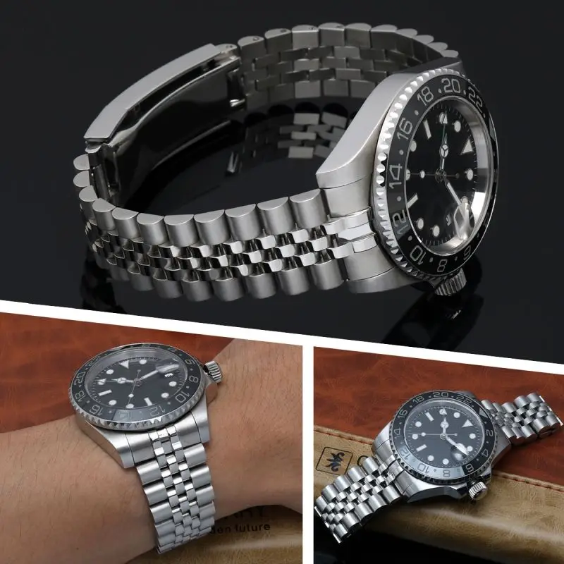 Браслет юбилейный для часов Rolex Sub GMT яхта Daytona мужской ремешок роскошные запасные