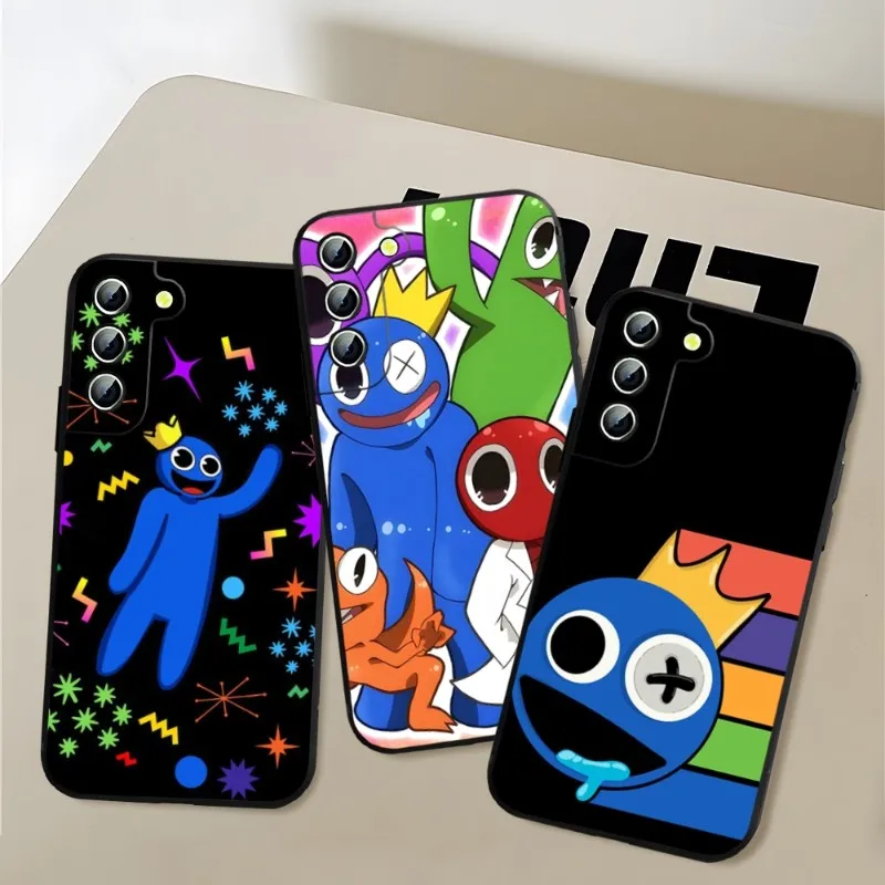 

Rainbow Friends Toy Cartoon Game Phone Case For Samsung S23 S21 S22 S30 S20 S9 S10 S8 S7 S6 Pro Plus Edge Ultra Fe Lite Silicone