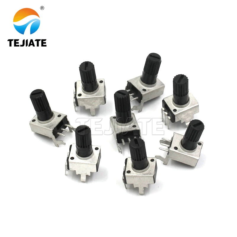 Потенциометр 0932 изогнутые ножки горизонтальный регулируемый резистор