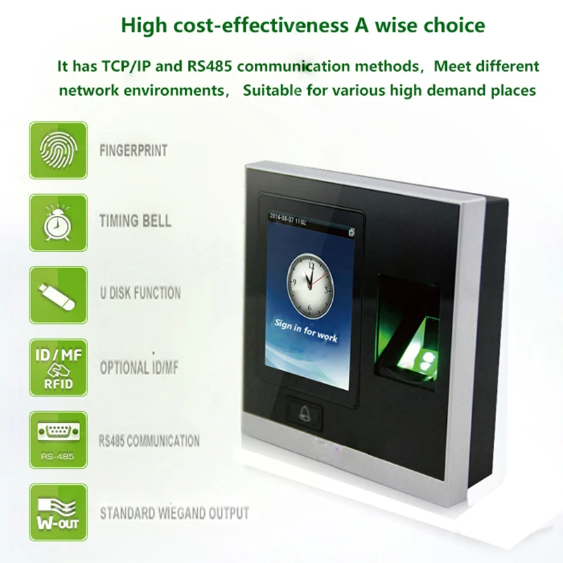 JF108(SF400) -IC сканер отпечатков пальцев + RFID MF IC 13 56 МГц гибридная Функция проверки