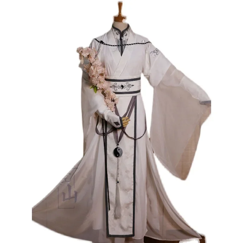 Основатель Пути Дьявола/Xiao Xingchen/Ask Moon Белый древний костюм COS Одежда