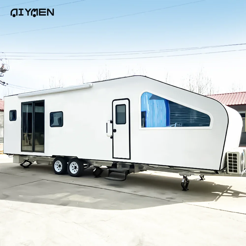 AIYMEN Китай Destination Автомобиль для отдыха Rv Дорожные прицепы Полуприцеп Стандарт