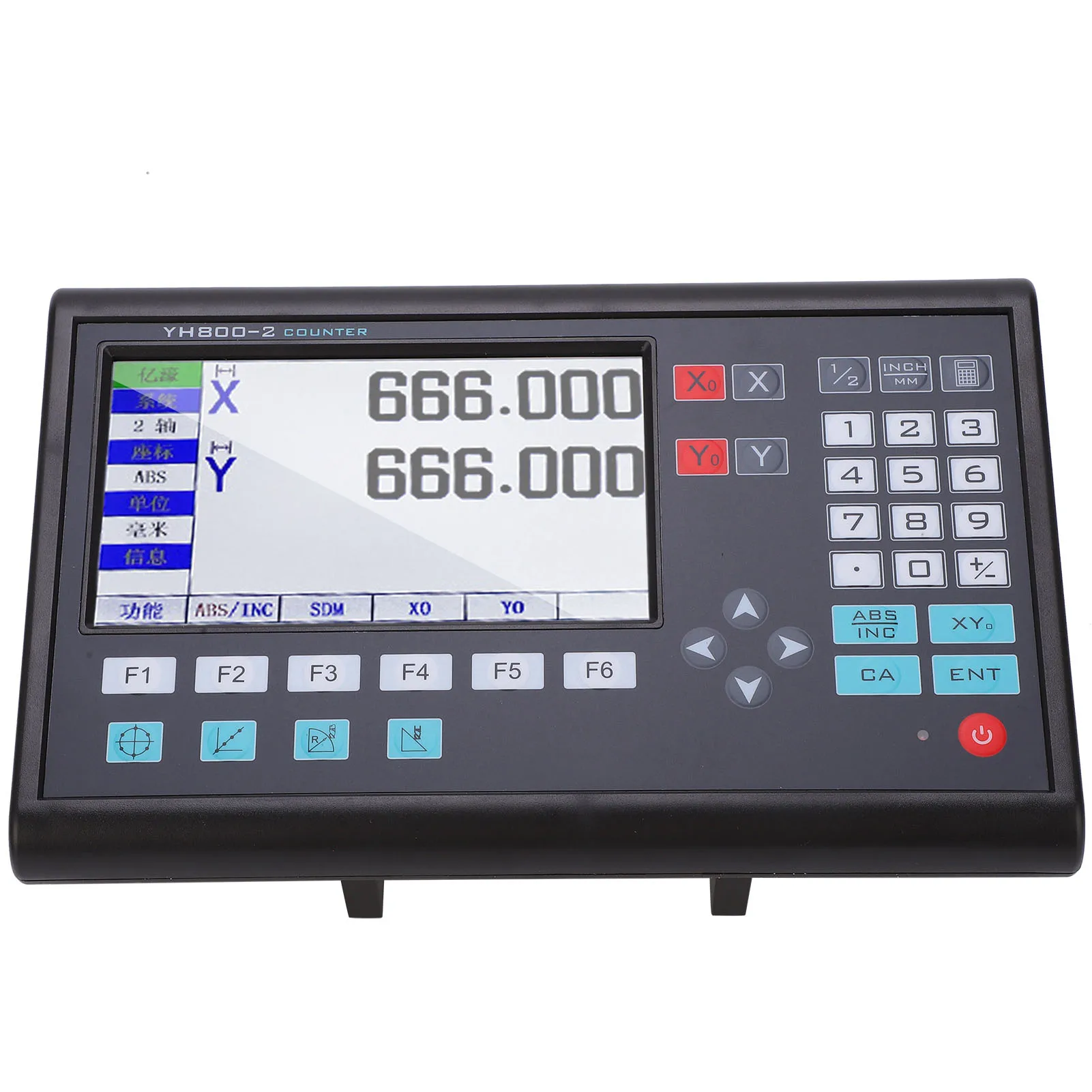 2-осевой ЖК-линейный энкодер с цифровым индикацией высокоточный инкремент TTL для