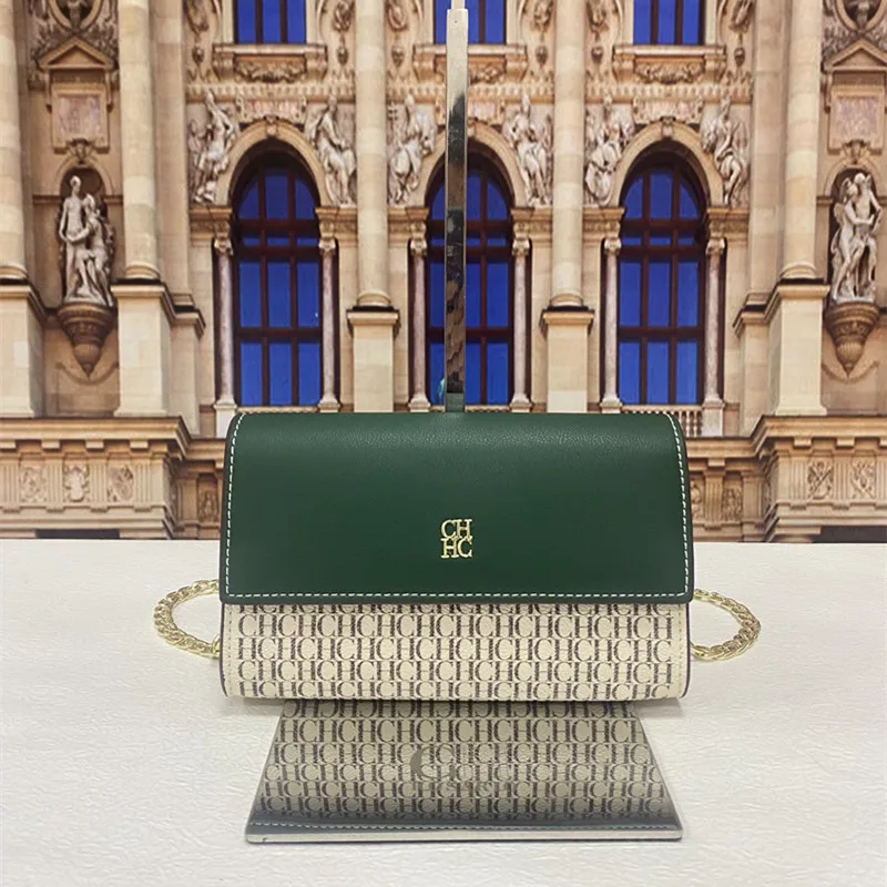 

High Quality Leather 2022 New Fashion Print Letters Luxury Brand Chain One Shoulder Crossbody Flap Bag Luxury Designer Wallet Cc