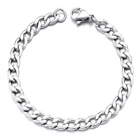 classic silver nk figaro chain necklace for men women 316l stainless steel link chain fashion jewelry accessories gifts