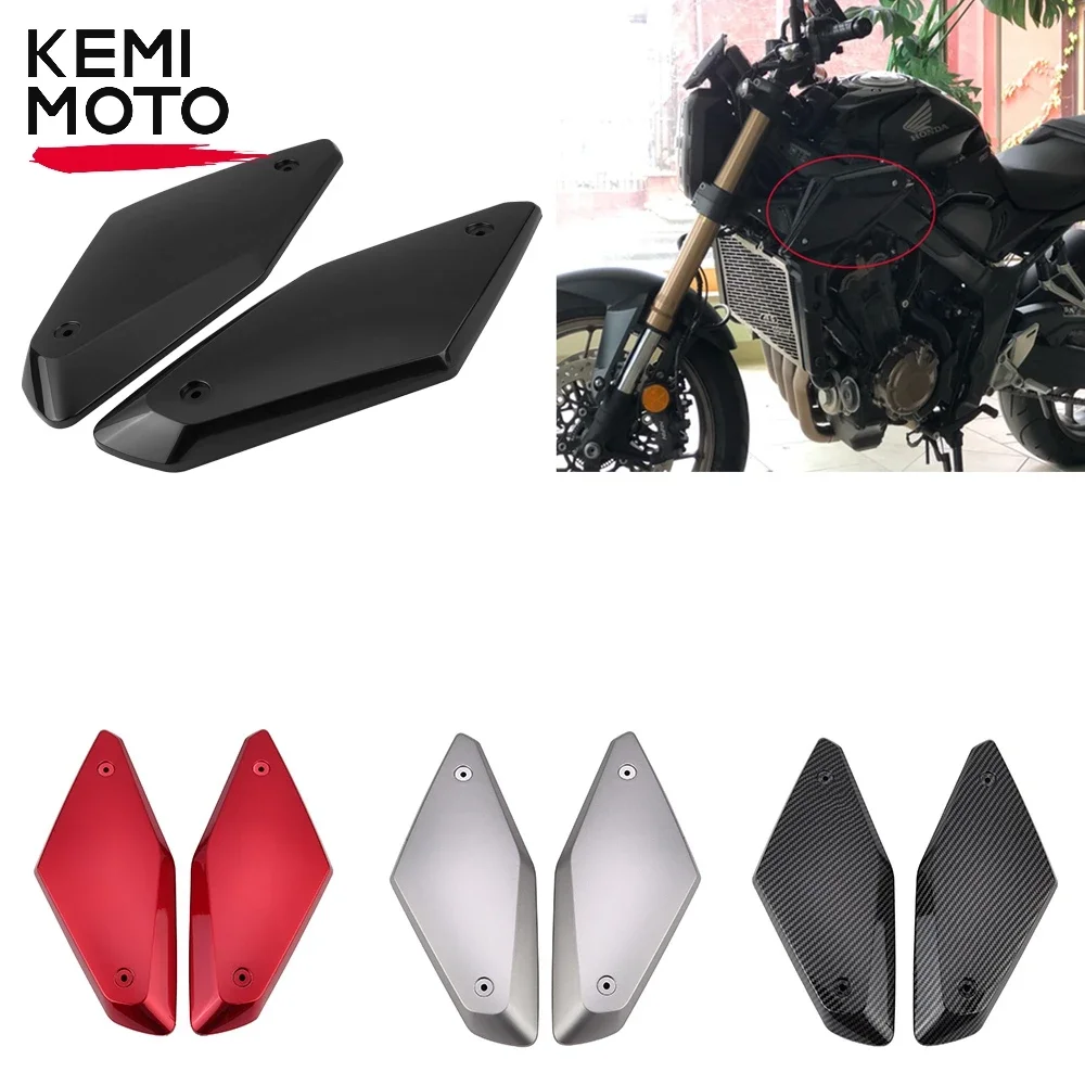 

CB650R 2021 Frame Side Panel Cover Shell Protector Fairing Motorcycle Accessories For Honda CB 650 R 2019 2020 KEMiMOTO