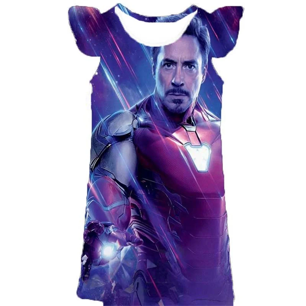 Детская ночная рубашка с 3D Цифровым принтом на Возраст 3-8 лет |