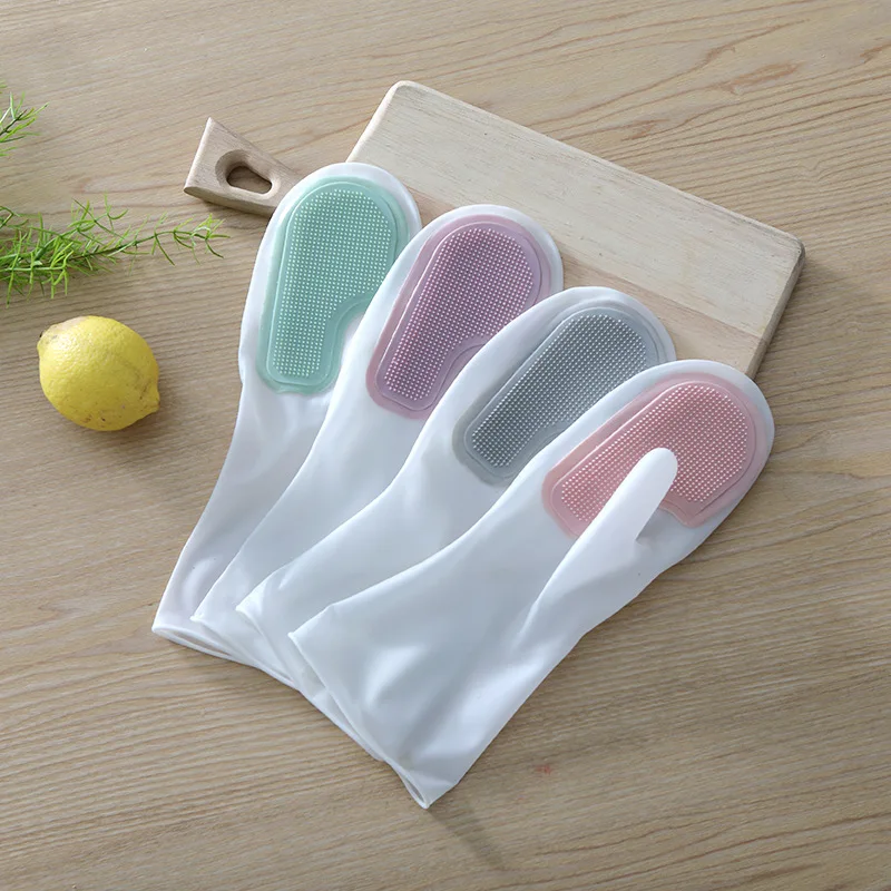 

Housework Cleaning Magic Brushing Dishwashing Gloves Non-slip Heat Insulation Household Thickened Wear-resistant Shoes