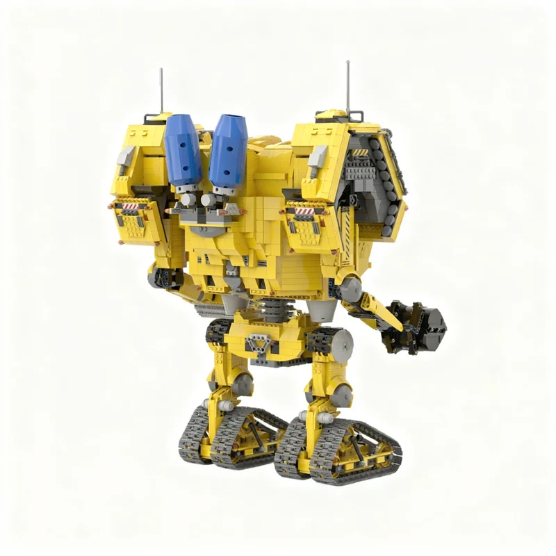 Фото 4698 деталей MOC Emmets Construct O Mech, модель из фильма, строительные блоки, рождественский подарок, коллекционная игрушка, набор для сборки, 3D-образование, DIY. №2