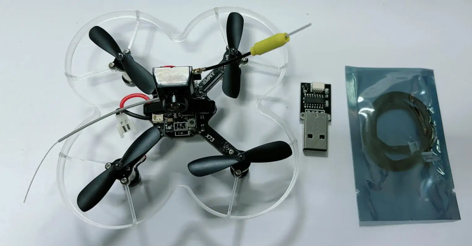 Гоночный квадрокоптер Jumper X73 Micro FPV с камерой VTX AIO BNF Naze32 контроллер полета 716