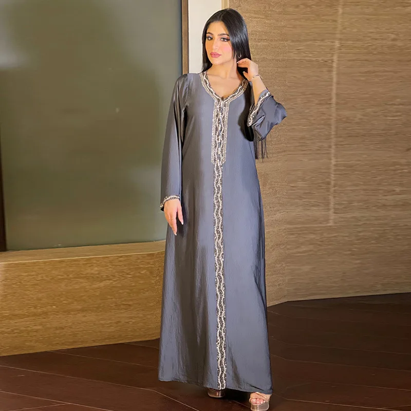 

Jalabiya Abayas для женщин мусульманское платье Турция Abaya Дубай Арабский Caftan Eid африканские платья мусульманская одежда Djellaba Femme