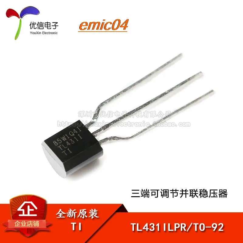 

10 шт., Оригинальные запасные части TL431ILPR TO-92