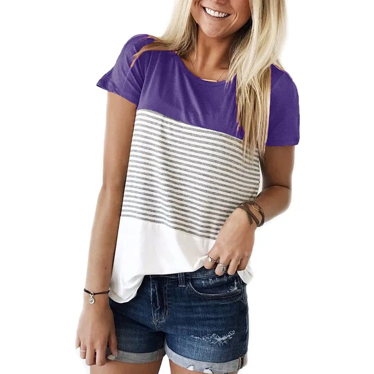

2021 high quality spring and autumn women's casual T-shirt