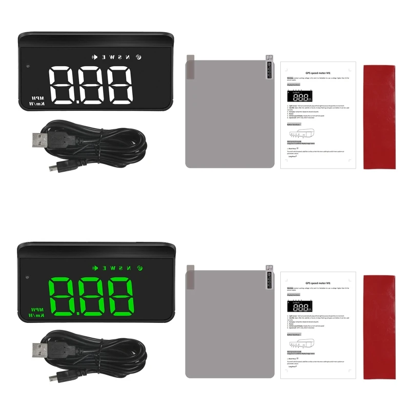 

Car Electronics Head-Up Display HUD Projector Digital Speed Warning Alarm Meter