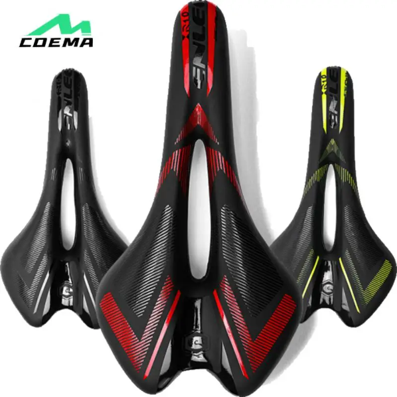 

Bike Saddle Silicone Cushion PU Leather Surface Silica Filled Gel Comfortable Cycling Seat Shockproof MTB Bicycle Saddle Equipme