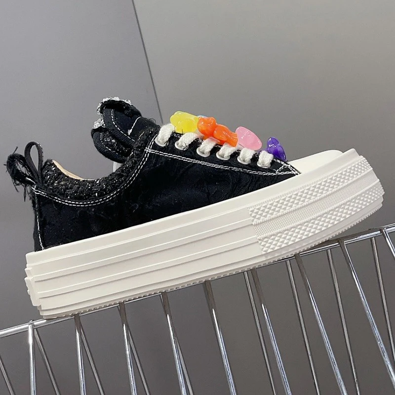 

Женские туфли на плоской подошве, весна-осень, новый уникальный дизайн, круглый носок, толстая подошва, простые Универсальные женские лоферы