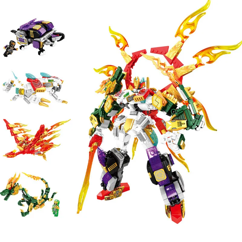 Робот-трансформер SEMBO пластиковый конструктор игрушка сделай сам украшение для