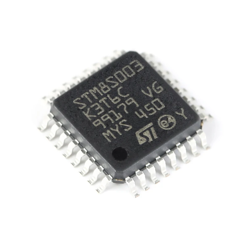 

10PCS/Pack New Original STM8S003K3T6C LQFP-32 16MHz/8KB Flash memory / 8-bit microcontroller-MCU