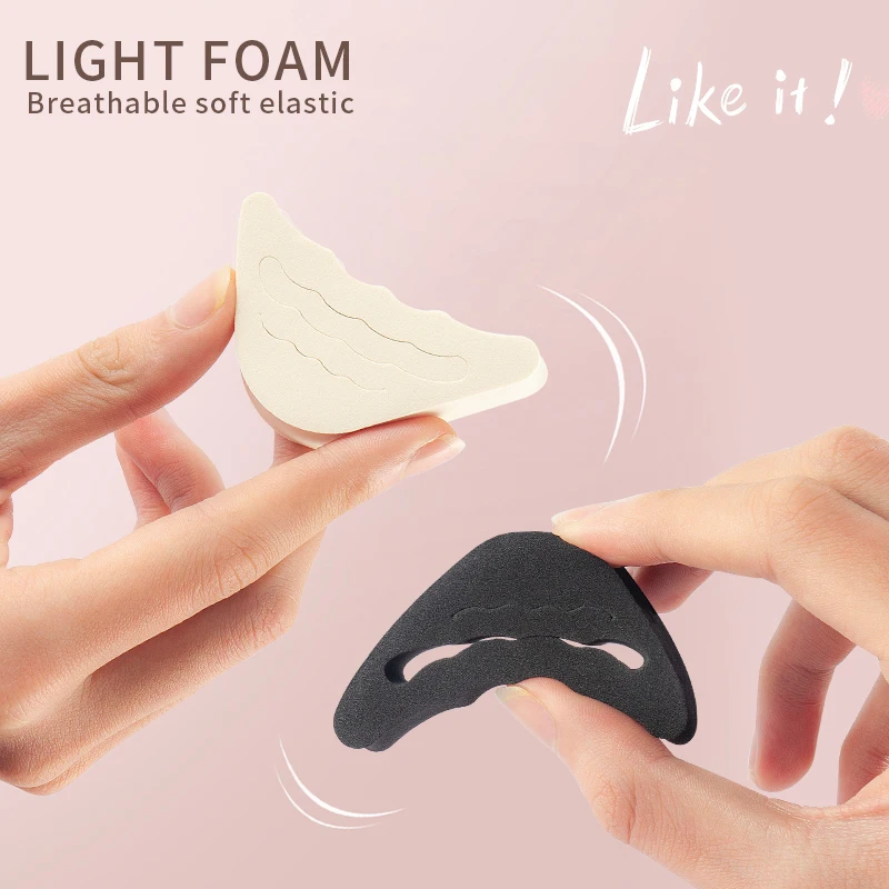 2023 Forefoot Insert Pad Protect Toes For Women High Heels Toe Plug Cushion Sponge Shoe Feet Filler Insoles Anti-Pain Shoe Pad