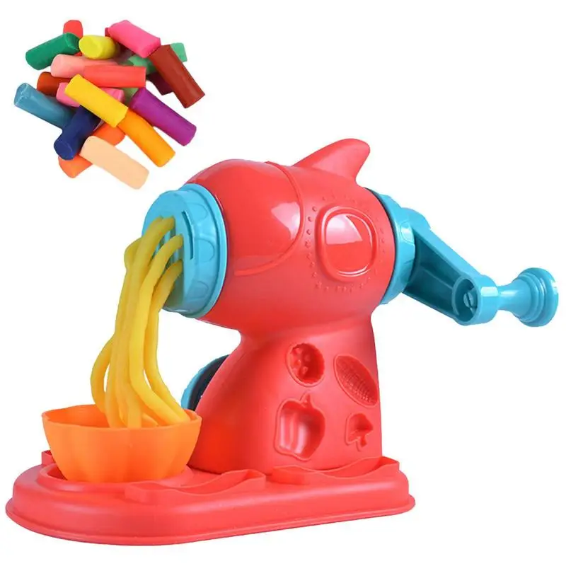 

Clay Kit Fun Modeling Clay Kit 12 Colors Soft Clay Bread Noodle Ice Cream Machine Kids Art Crafts Birthday Gift For Boys & Girls