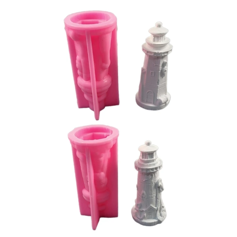 Силиконовые формы для статуи маяка силиконовые гипса помадки