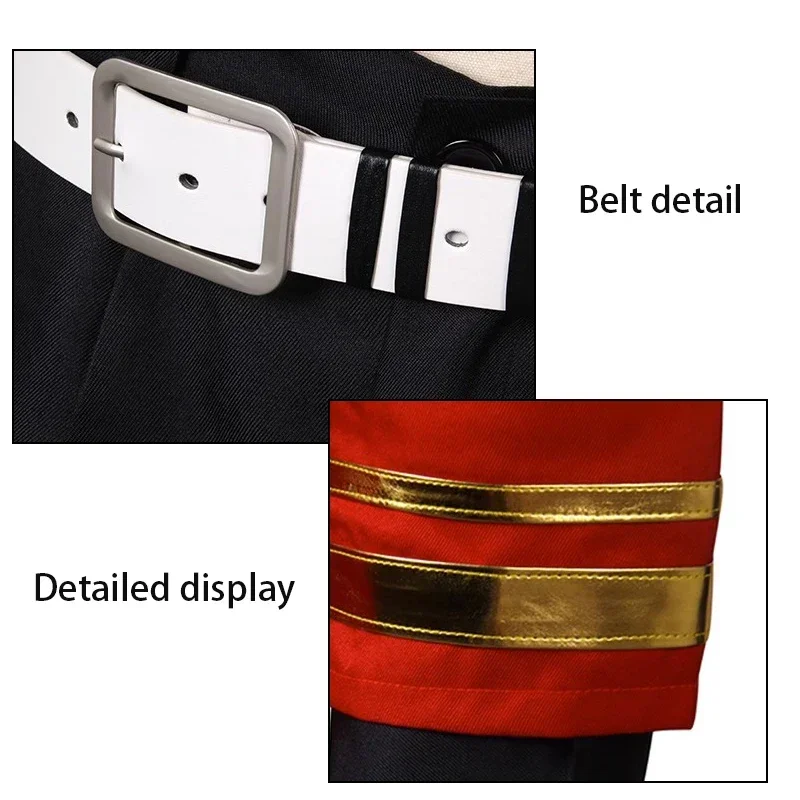 Игровая компания Limbus Dante DURANTE косплей костюмы аниме униформа одежда длинная