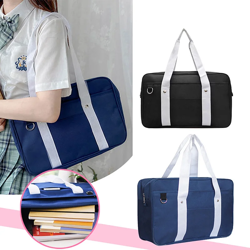 

Японские студенческие сумки для колледжа школьная сумка JK сумка портфель аниме косплей костюм Сумка-тоут через плечо сумки-мессенджеры
