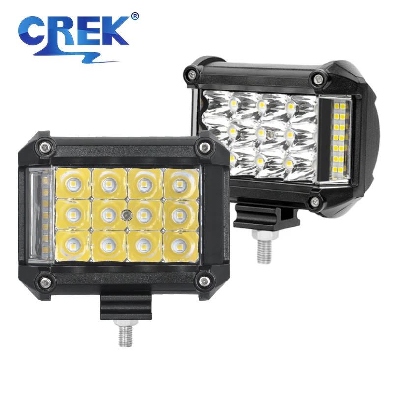 CREK 57 Вт фонарь для внедорожника, 4 дюйма, 12 В, 24 В